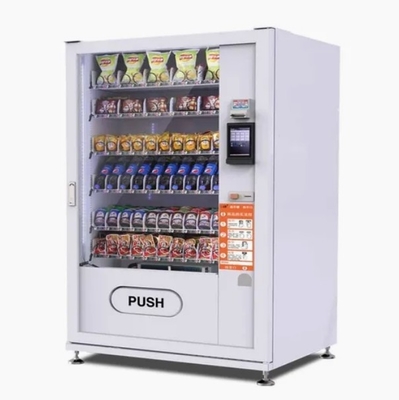Máquina de venda automática para lanches Alimentos autoatendimento Máquina de departamento de interior e exterior