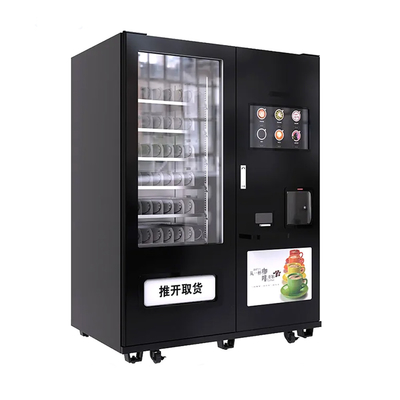 Máquina automática de café e chá congelada com tela de 17 polegadas