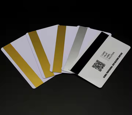Peças de máquinas de caixas eletrônicos Faixa magnética branca Smart Blanking PVC Cards