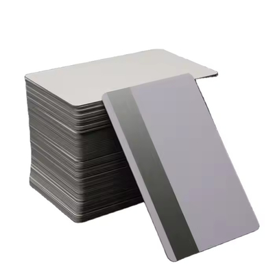Peças de máquinas de caixas eletrônicos Faixa magnética branca Smart Blanking PVC Cards