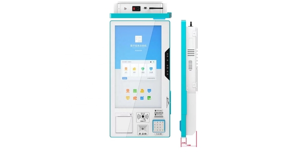 Cartão da identificação de Scanner For Passport da impressora do quiosque da posição do serviço do auto do tela táctil