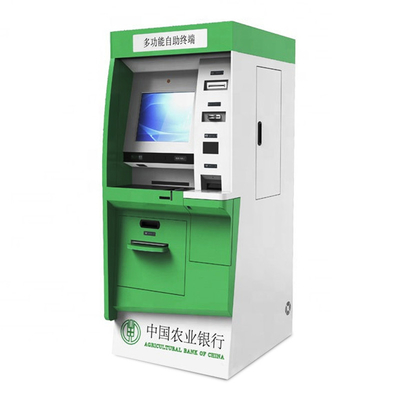 Quiosque à prova de intempéries autônomo da máquina do depósito bancário da máquina de dinheiro do ATM