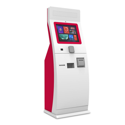 Máquina de cartão de Sim Dispensing Touch Screen Prepaid do quiosque do serviço do auto