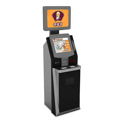 Terminal do quiosque do pagamento do auto da tela do dobro do ODM IR para a água e a eletricidade Bill