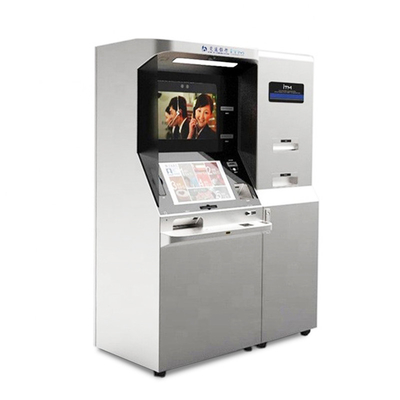 Quiosque automático da máquina de 21,5 Atm do caixa video da polegada para o serviço do auto do banco