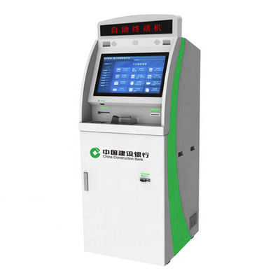 Distribuidor da máquina do depósito de dinheiro do ATM CDM para a retirada de dinheiro