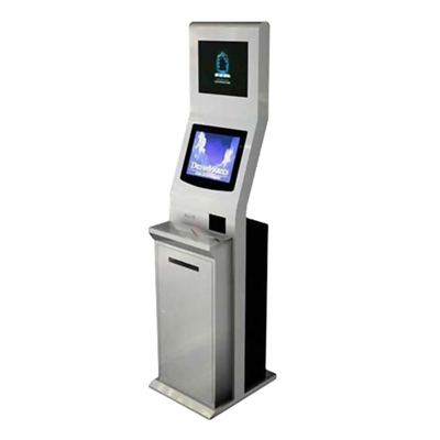 Dinheiro exterior Accepter do quiosque do pagamento do tela táctil de SAW/IR