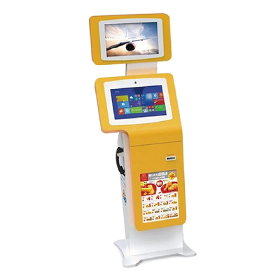 Leitor de cartão Self Order Machine do crédito do quiosque do monitor de um toque de 19 polegadas