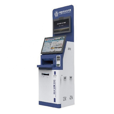 Leitor de cartão Self Order Machine do crédito do quiosque do monitor de um toque de 19 polegadas