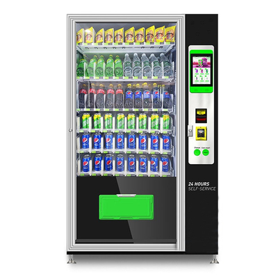 Máquina do quiosque do petisco da combinação e da máquina de venda automática da soda 10 polegadas