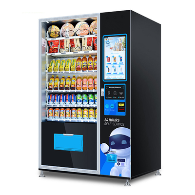 24 do auto horas de máquina de venda automática do serviço máquina de venda automática dos alimentos e das bebidas de 22 polegadas