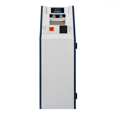 O LCD-toque automático de alta velocidade da máquina do depósito da cédula da conta indica a máquina pequena atm do depósito de dinheiro