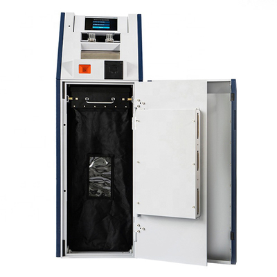 O LCD-toque automático de alta velocidade da máquina do depósito da cédula da conta indica a máquina pequena atm do depósito de dinheiro