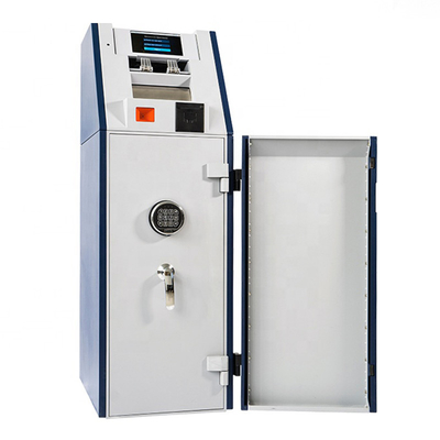 O LCD-toque automático de alta velocidade da máquina do depósito da cédula da conta indica a máquina pequena atm do depósito de dinheiro