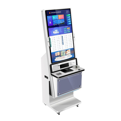 Impressora terminal Pos Location do varredor de código de Qr da placa chave do metal do pagamento oficial do quiosque do serviço do auto da construção da gestão