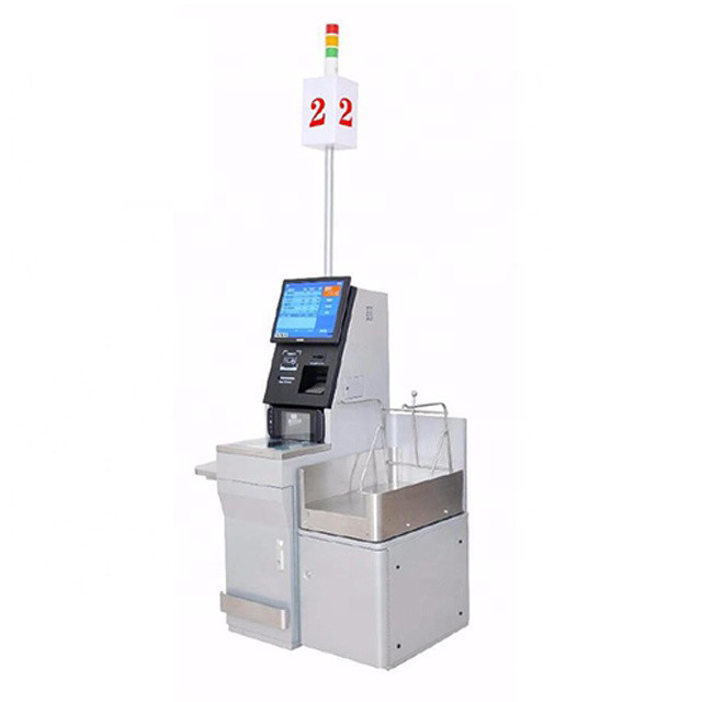 Máquinas do serviço do auto do sistema da posição do serviço do auto do tela táctil RFID nos supermercados