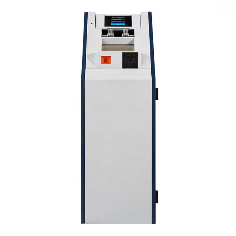 O LCD-toque automático de alta velocidade da máquina do depósito da cédula da conta indica a máquina pequena atm do depósito de dinheiro