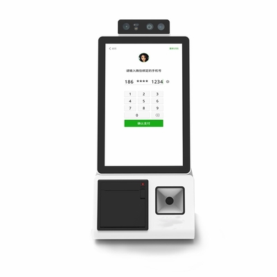 Self Service Ordering Pagamento Quiosque Máquina Ips Lcd Self Ordering Tablet Quiosque 10,1 polegadas