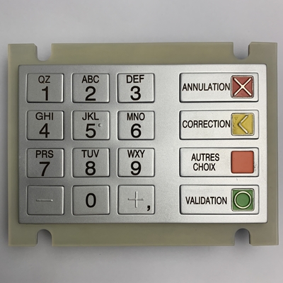 01750105836 Wincor Nixdorf EPPV5 Língua de teclado Francês Partes ATM