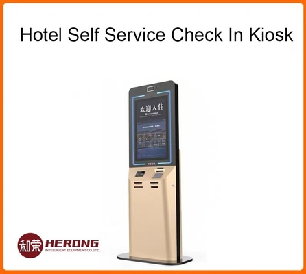 Check In Kiosk de 32 polegadas com tela capacitiva de 50nits